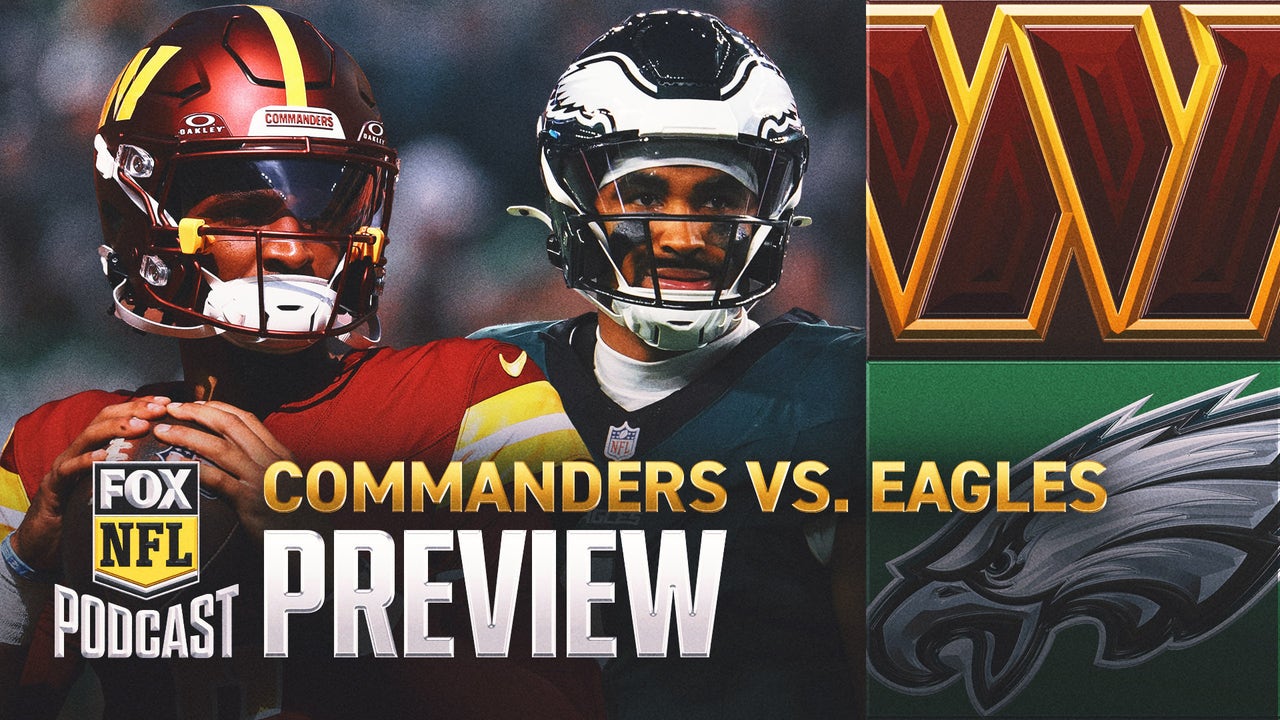 Can Jayden Daniels, Washington Commanders WIN vs. Jalen Hurts, Philadelphia Eagles? | NFL on FOX Pod