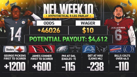 NFL Week 10 odds: 'Woulda, Coulda, Shoulda' parlay; five bets that would've won big