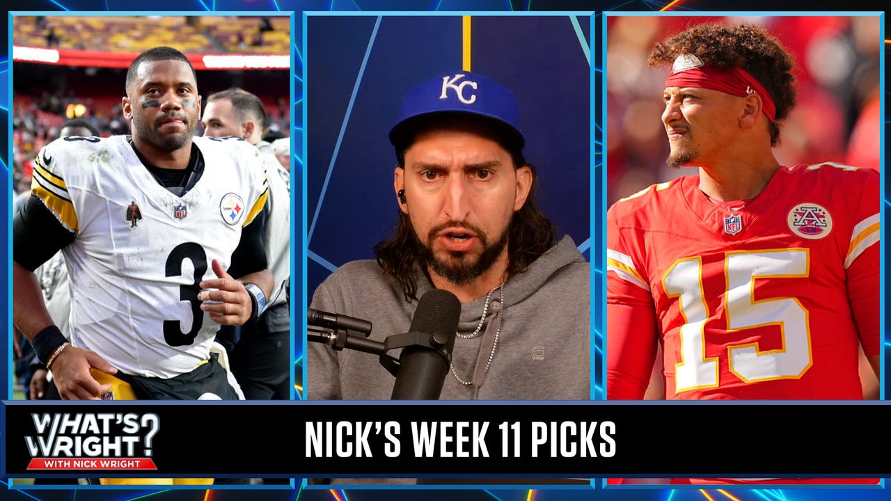 Nick's Week 11 Picks: Steelers (+3) a sneaky bet, do not doubt the Chiefs (+2.5) | What's Wright?