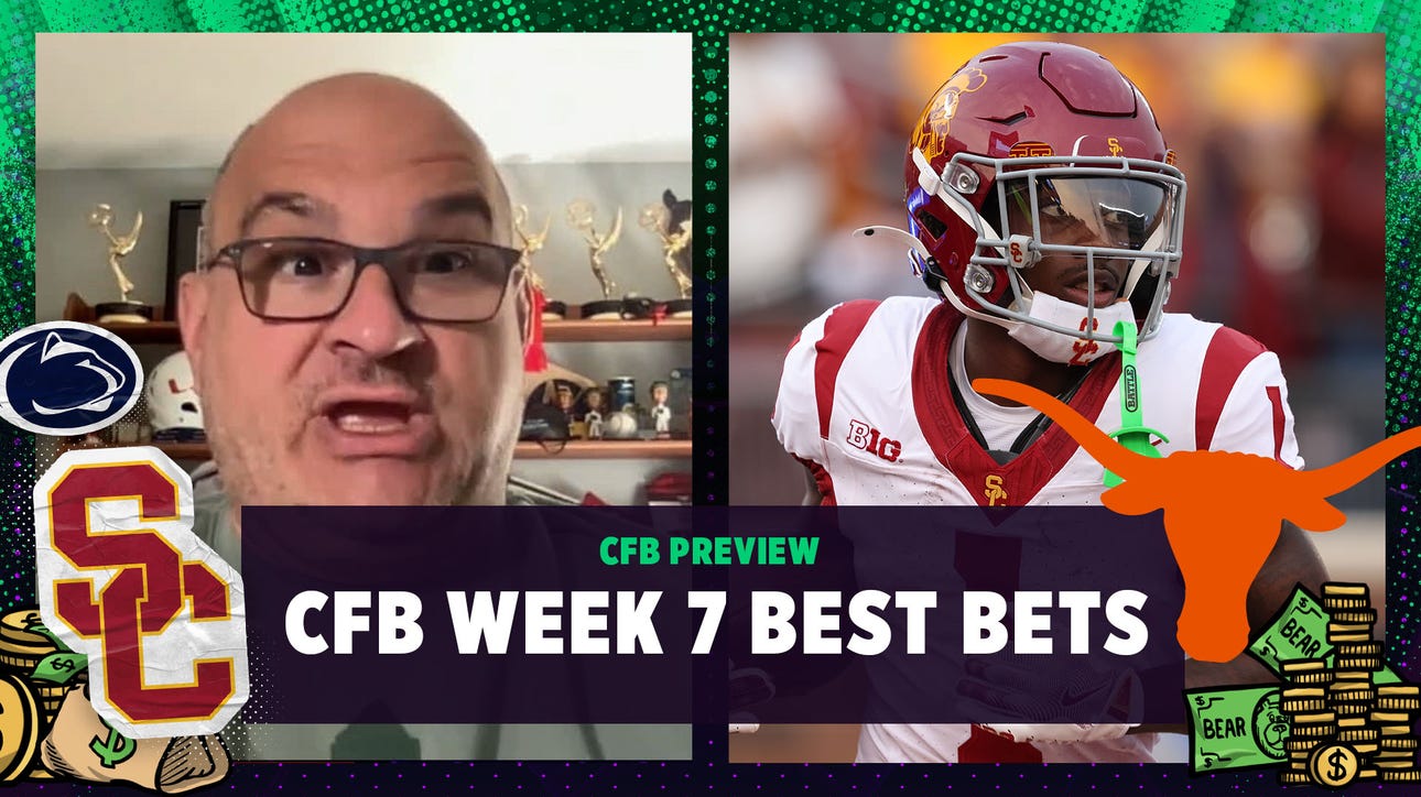 CFB Week 7 Best Bets: Texas vs. Oklahoma, Penn State vs. USC | Bear Bets