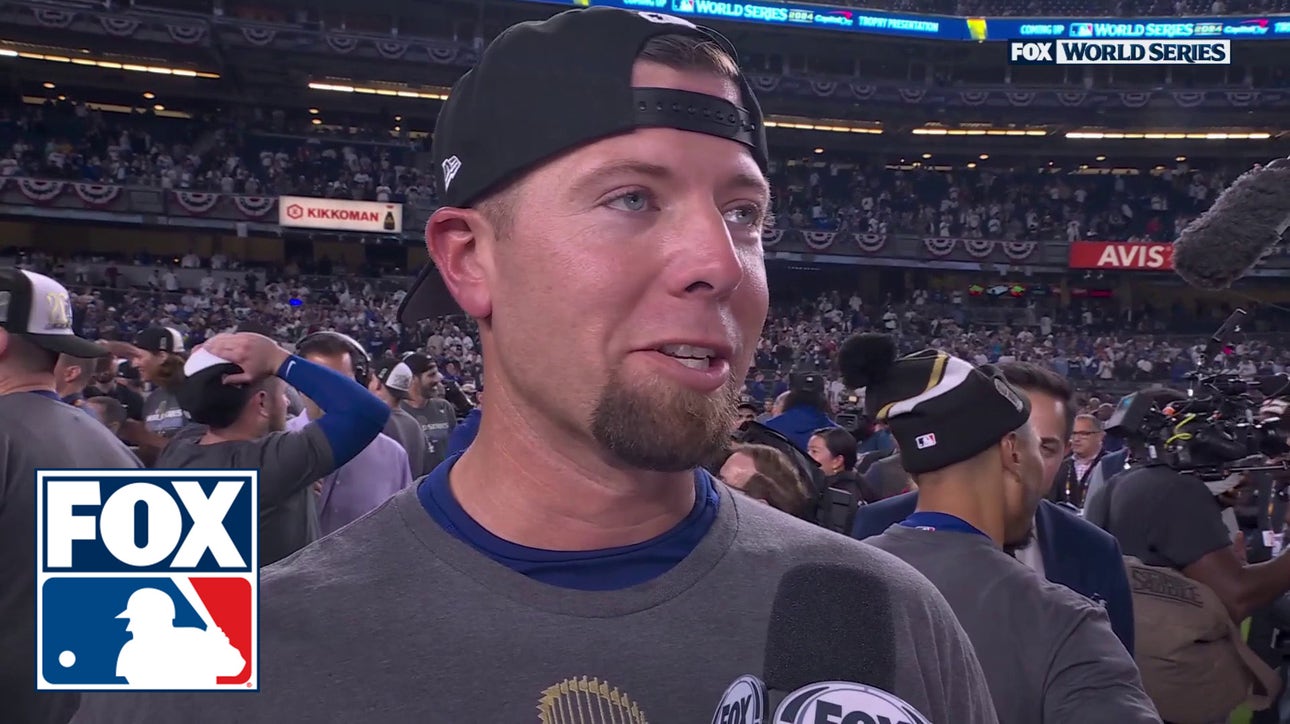 Blake Treinen on Dodgers' World Series comeback victory – 'What a moment for our team'